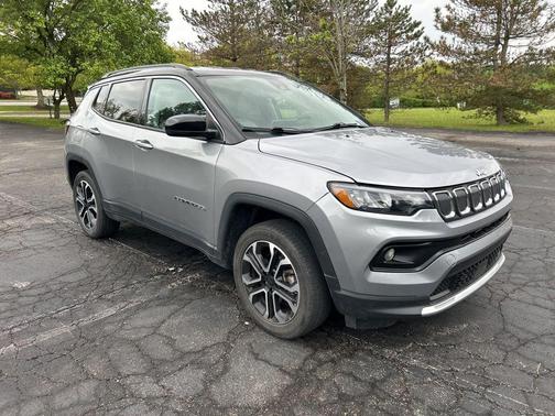 Billet Silver Metallic Clearcoat 2022 Jeep Compass Limited