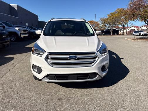 White Platinum Metallic Tri-Coat 2018 Ford Escape Titanium