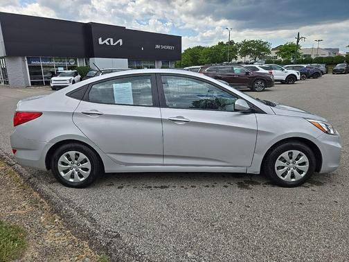 Ironman Silver Metallic 2016 Hyundai Accent SE