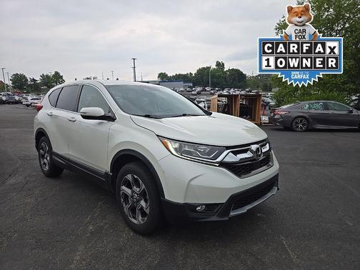 White Diamond Pearl 2017 Honda CR-V EX