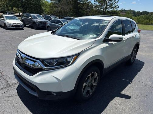 White Diamond Pearl 2017 Honda CR-V EX