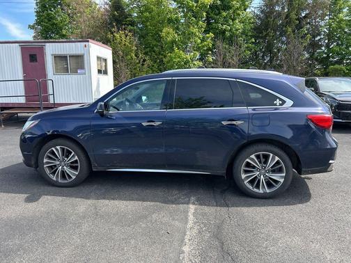 Fathom Blue Pearl 2017 Acura MDX 3.5L w/Technology Package