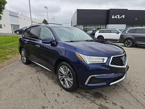 Fathom Blue Pearl 2017 Acura MDX 3.5L w/Technology Package