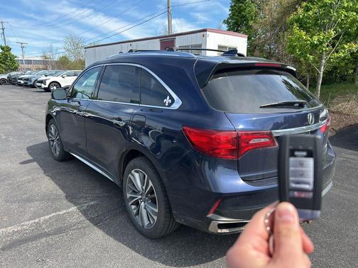 Fathom Blue Pearl 2017 Acura MDX 3.5L w/Technology Package