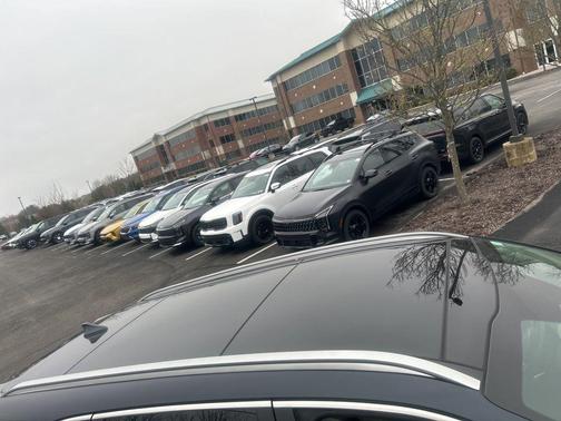 Gravity Blue 2024 Kia Sorento Hybrid EX