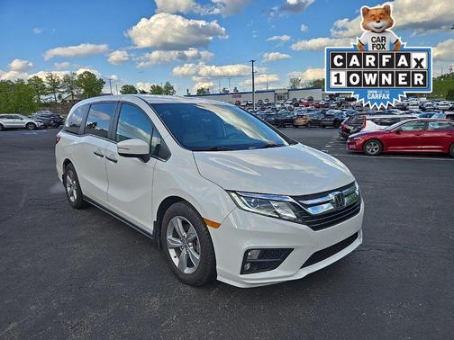 Platinum White Pearl 2020 Honda Odyssey EX-L