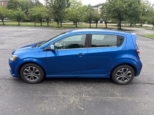 Kinetic Blue Metallic 2017 Chevrolet Sonic LT
