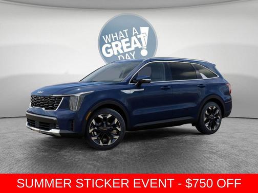 Midnight Lake Blue 2026 Kia Sorento EX