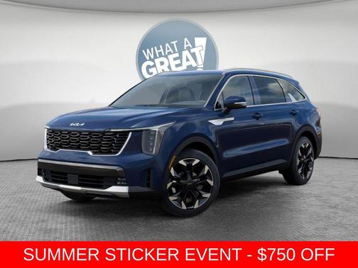Midnight Lake Blue 2026 Kia Sorento EX