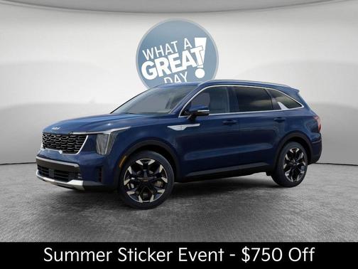 Midnight Lake Blue 2026 Kia Sorento EX