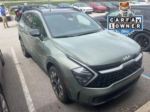 Jungle Green 2024 Kia Sportage X-Line