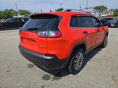 Spitfire Orange Clearcoat 2021 Jeep Cherokee Latitude Lux