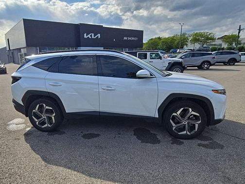 Serenity White Pearl 2023 Hyundai TUCSON Hybrid Limited