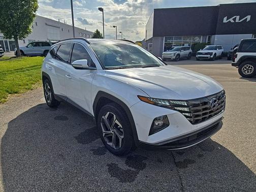 Serenity White Pearl 2023 Hyundai TUCSON Hybrid Limited