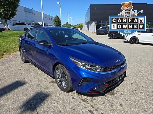 Deep Sea Blue 2024 Kia Forte GT-Line