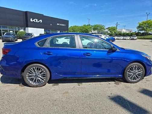 Deep Sea Blue 2024 Kia Forte GT-Line