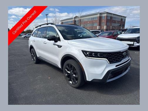 Glacial White Pearl 2021 Kia Sorento SX
