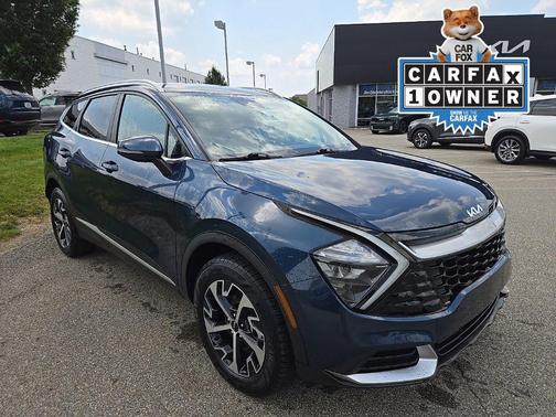 Vesta Blue 2023 Kia Sportage Hybrid EX