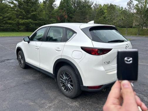 Snowflake White Pearl Mica 2020 Mazda CX-5 Sport