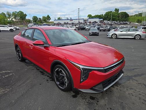 Currant Red 2025 Kia K4 EX