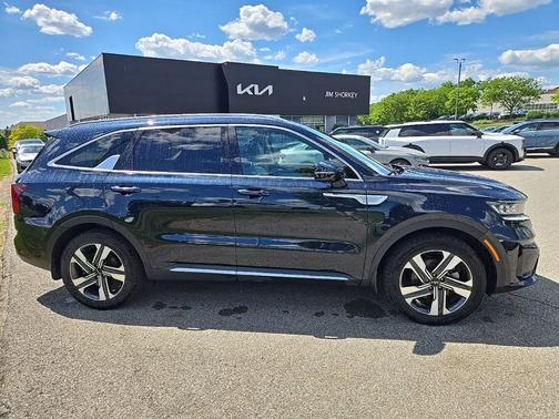 Gravity Blue 2023 Kia Sorento Hybrid SX Prestige