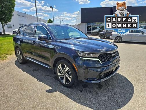 Gravity Blue 2023 Kia Sorento Hybrid SX Prestige