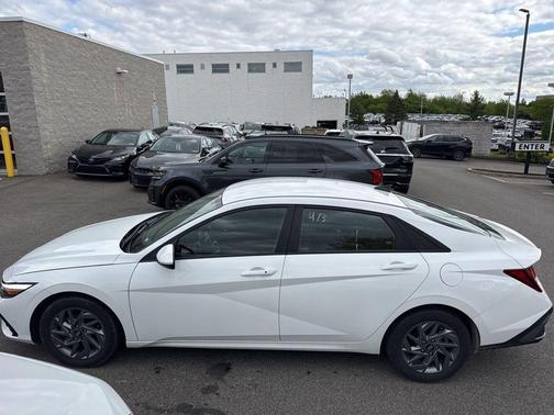Serenity White 2024 Hyundai ELANTRA SEL