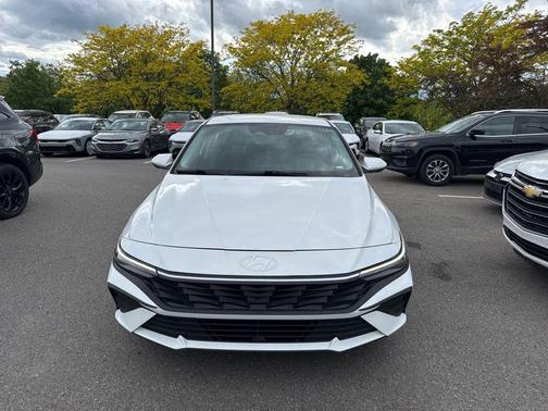 Serenity White 2024 Hyundai ELANTRA SEL