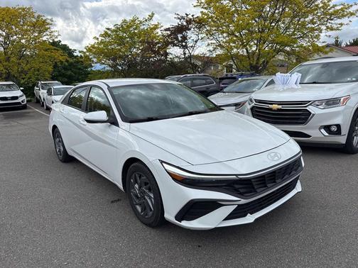Serenity White 2024 Hyundai ELANTRA SEL