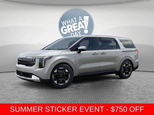 Ivory Silver 2026 Kia Carnival EX