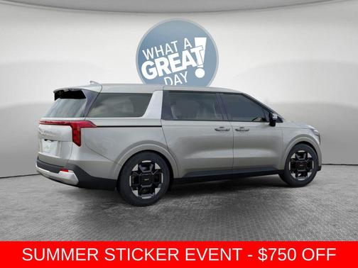 Ivory Silver 2026 Kia Carnival EX