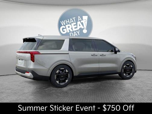 Ivory Silver 2026 Kia Carnival EX