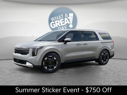 Ivory Silver 2026 Kia Carnival EX