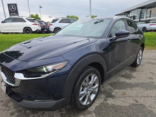 Deep Crystal Blue Mica 2024 Mazda CX-30 2.5 S Preferred Package