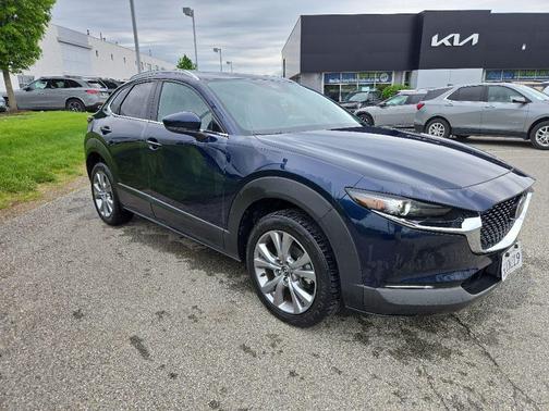 Deep Crystal Blue Mica 2024 Mazda CX-30 2.5 S Preferred Package