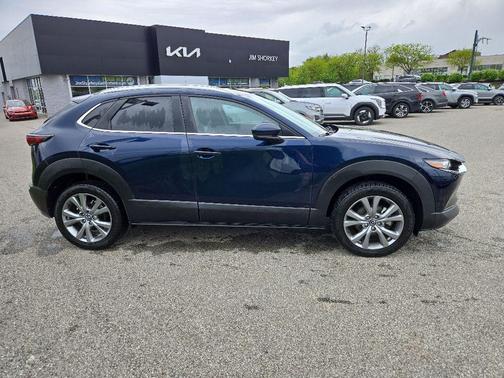 Deep Crystal Blue Mica 2024 Mazda CX-30 2.5 S Preferred Package