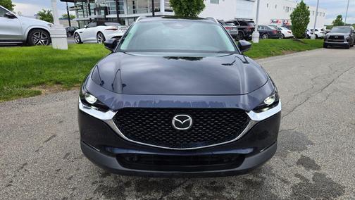 Deep Crystal Blue Mica 2024 Mazda CX-30 2.5 S Preferred Package