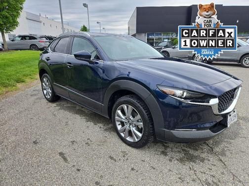 Deep Crystal Blue Mica 2024 Mazda CX-30 2.5 S Preferred Package