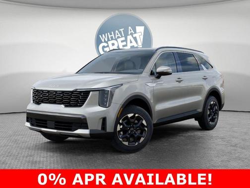 Ivory Silver 2026 Kia Sorento S