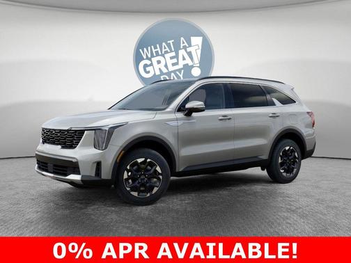 Ivory Silver 2026 Kia Sorento S