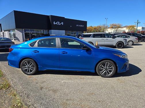 Sporty Blue 2023 Kia Forte GT-Line