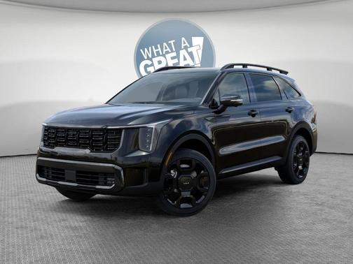 Aurora Black Pearl 2026 Kia Sorento Hybrid SX Prestige