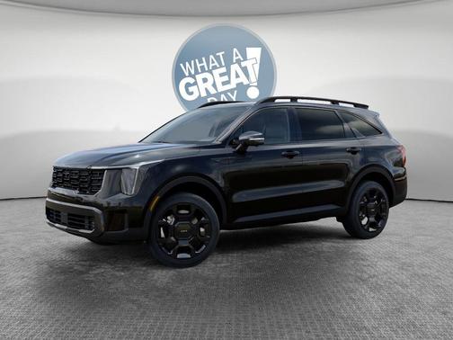 Aurora Black Pearl 2026 Kia Sorento Hybrid SX Prestige