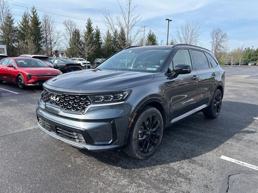 Gravity Grey 2022 Kia Sorento SX