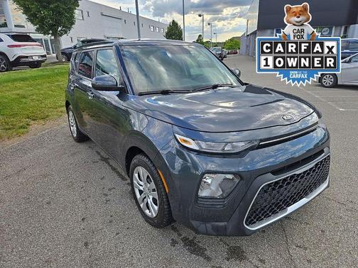 Gravity Gray 2021 Kia Soul LX