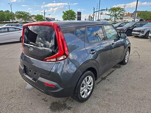 Gravity Gray 2021 Kia Soul LX