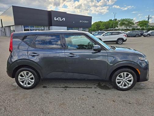 Gravity Gray 2021 Kia Soul LX