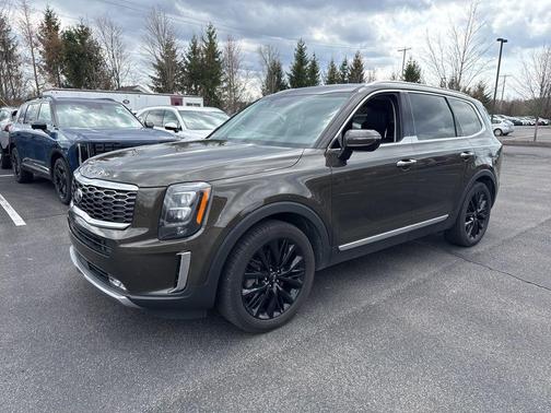 Dark Moss 2021 Kia Telluride SX
