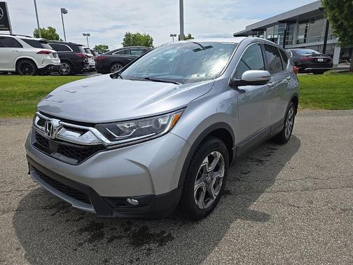 Lunar Silver Metallic 2019 Honda CR-V EX-L