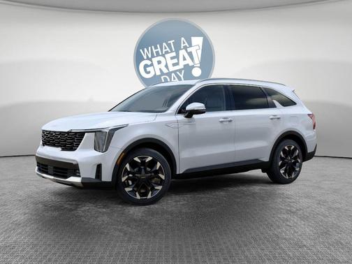 Glacial White Pearl 2026 Kia Sorento EX